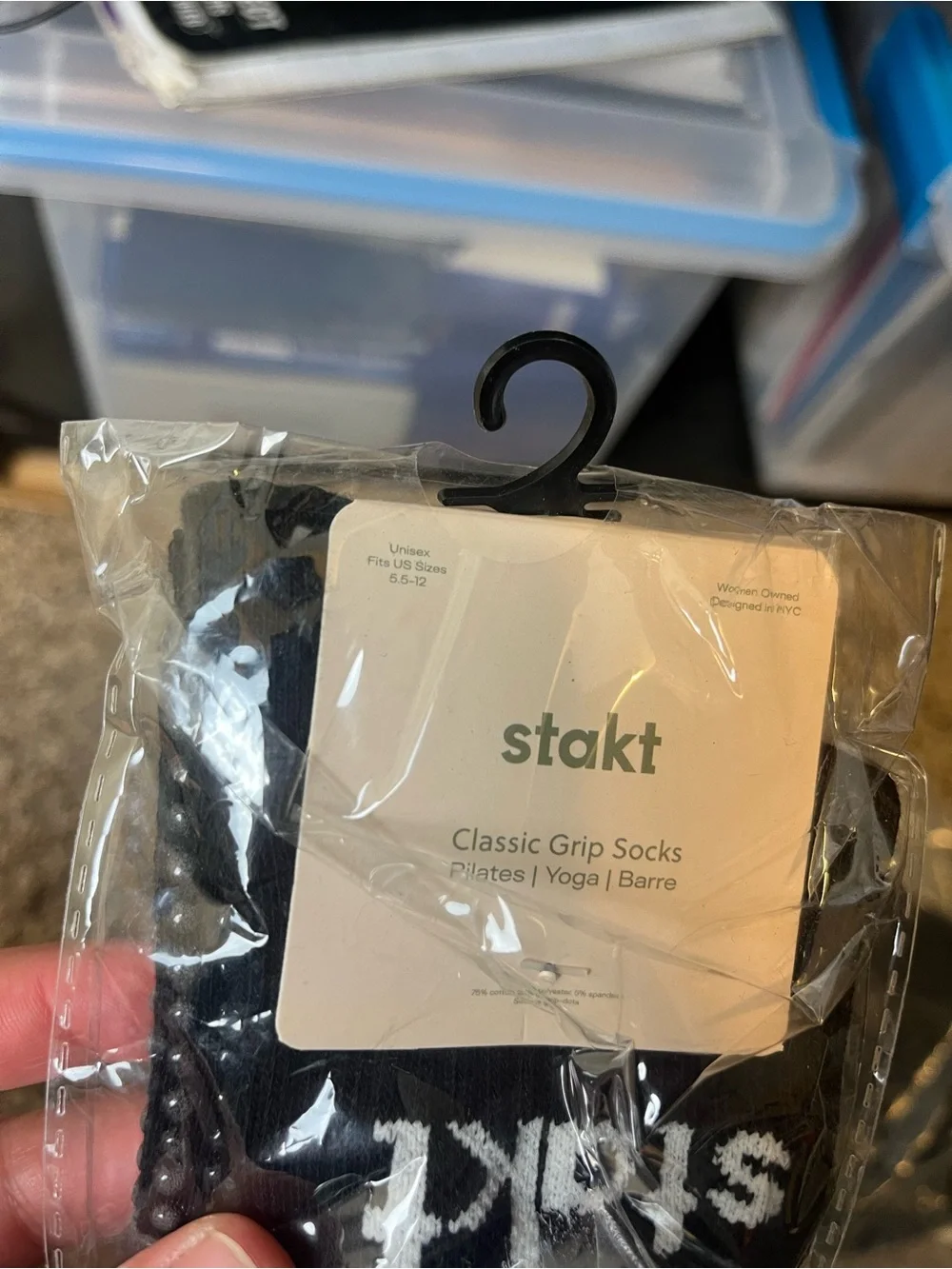 💛 Stakt Black Grip Socks